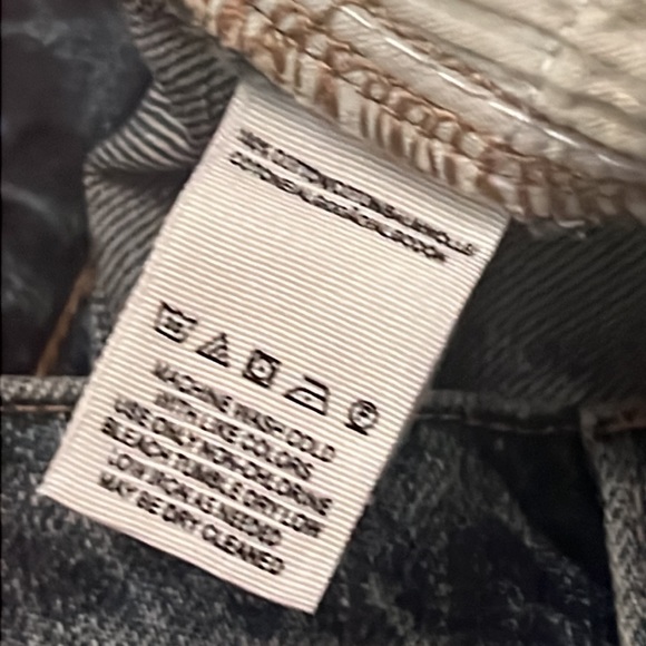 Free People denim zipper front skirt - Picture 4 of 5